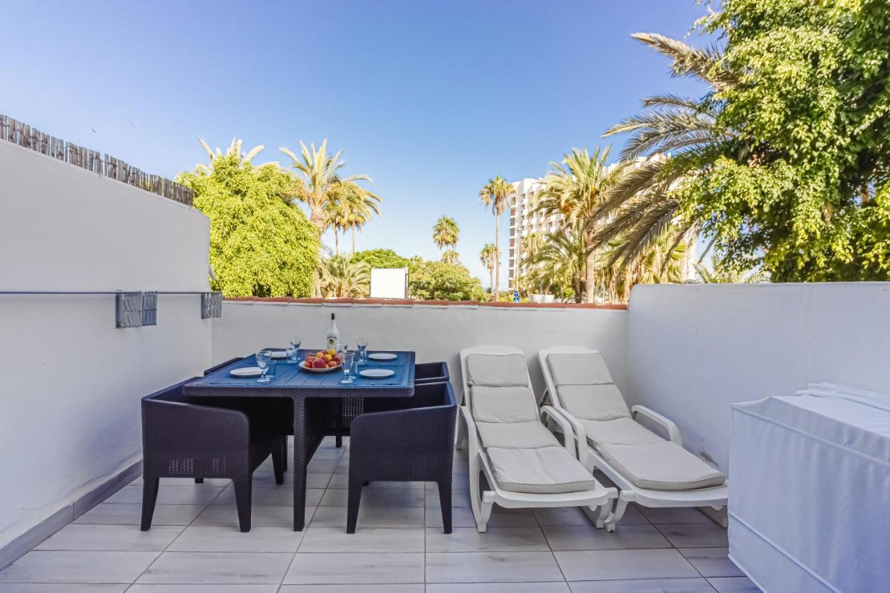 ארונה Fantastic Large Studio In Front Of Beach Heated Pool Wifi מראה חיצוני תמונה
