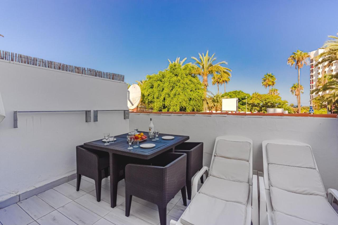 ארונה Fantastic Large Studio In Front Of Beach Heated Pool Wifi מראה חיצוני תמונה